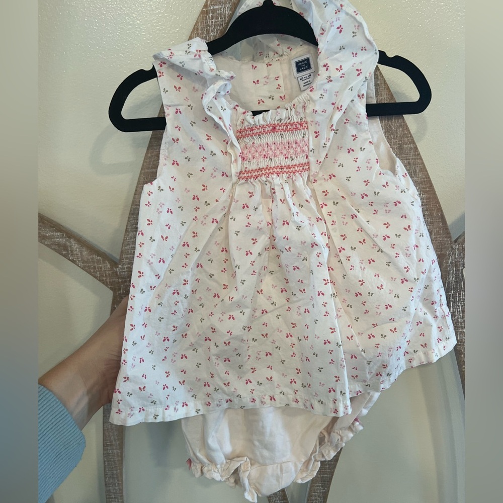 Janie and Jack Girls Outfit Set size 12-18 months